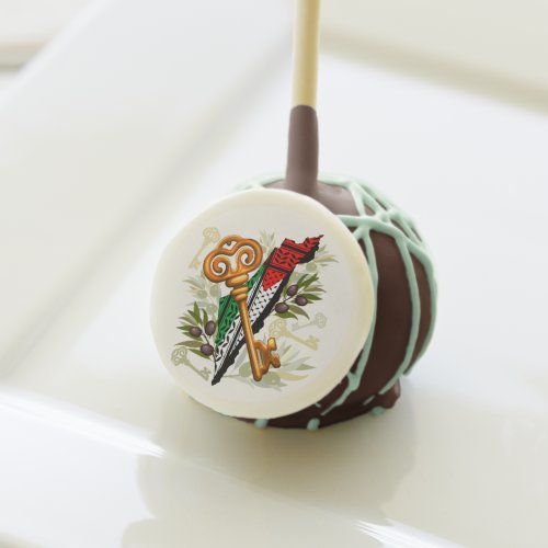 Palestinian Key Symbol of the Right of Return Cake Pops