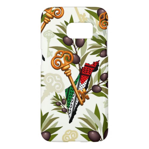 Palestinian Key Symbol of the Right of Return Samsung Galaxy S7 Case