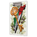 Palestinian Key Symbol of the Right of Return Clipboard | Zazzle