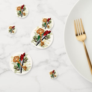 Palestinian Key Symbol of the Right of Return Confetti