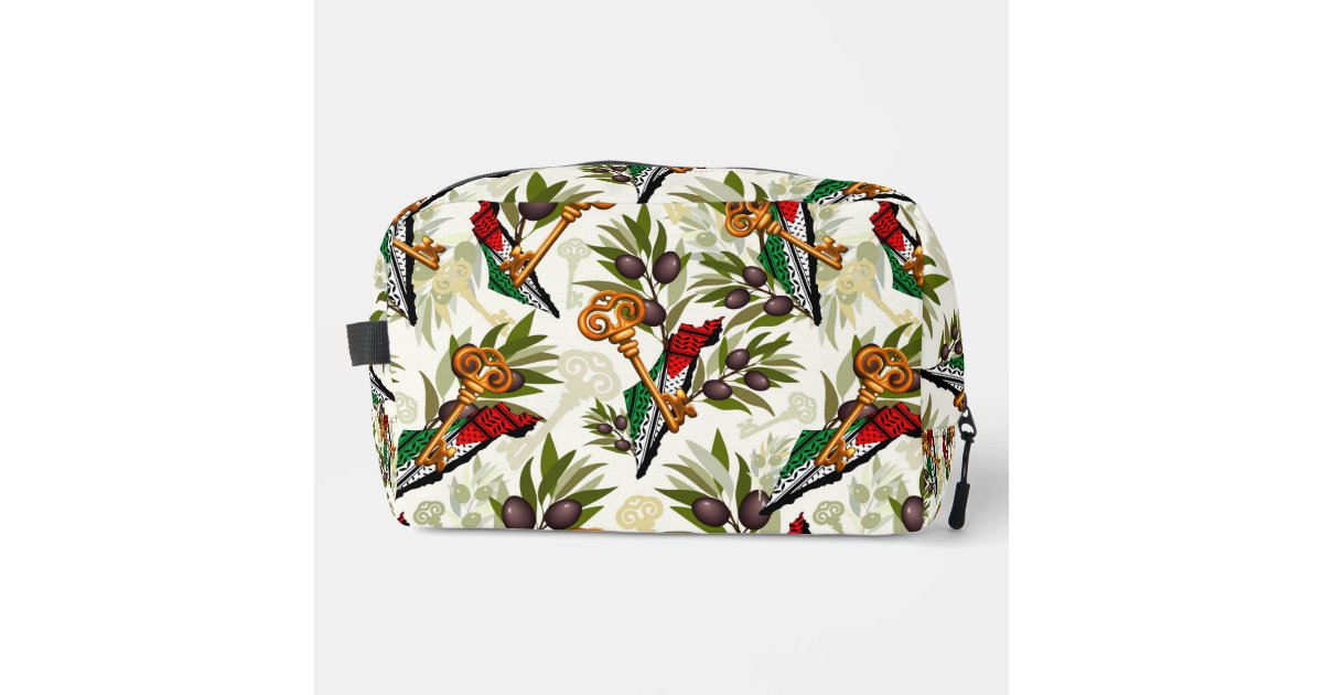 Palestinian Key Symbol of the Right of Return Dopp Kit | Zazzle