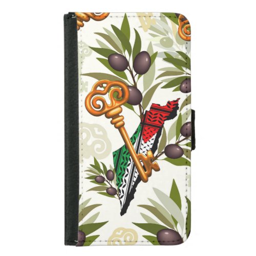 Palestinian Key Symbol of the Right of Return Samsung Galaxy S5 Wallet Case
