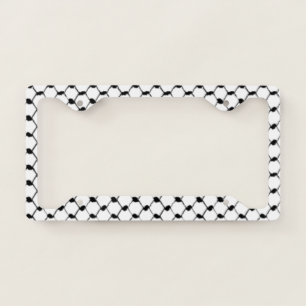 Palestinian Kufiya Custom Designed License Plate Frame