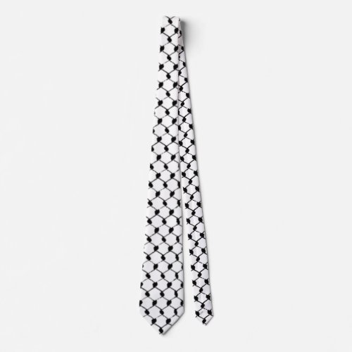 Palestinian Kufiya Custom Designed Neck Tie