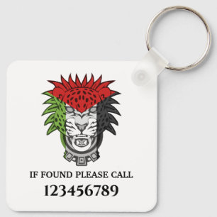Palestinian lion - Palestine FLAG Lion Keychain