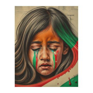 PALESTINIAN LITTLE GIRL WALL ART