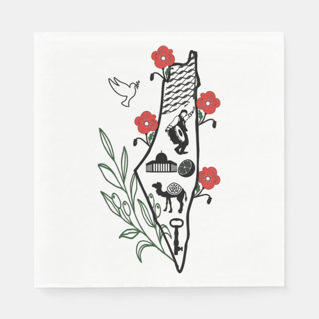 Palestinian Napkin (Front)
