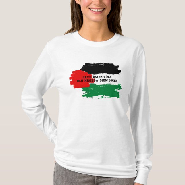 Palestinian Resilience & Solidarity T-Shirt (Front)