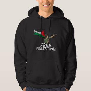 Palestinian Resister kid-flag Palestinians freedom Hoodie