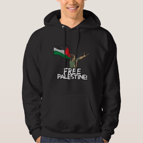 Palestinian Resister kid_flag Palestinians freedom Hoodie