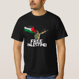 Palestinian Resister kid-flag Palestinians freedom T-Shirt