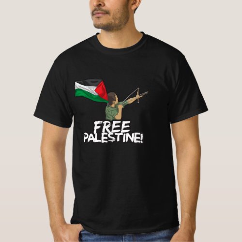 Palestinian Resister kid_flag Palestinians freedom T_Shirt