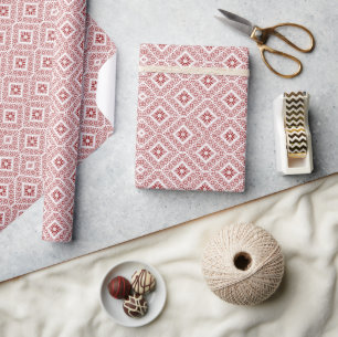 Palestinian Stitch Print Wrapping Paper