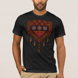 Palestinian Tatreez Embroidery Art T-Shirt