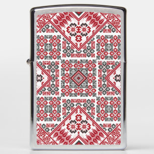 Palestinian Tatreez embroidery free Palestine Zippo Lighter