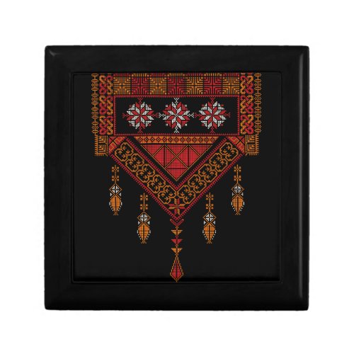 Palestinian Tatreez  Embroidery  palestine Art Gift Box