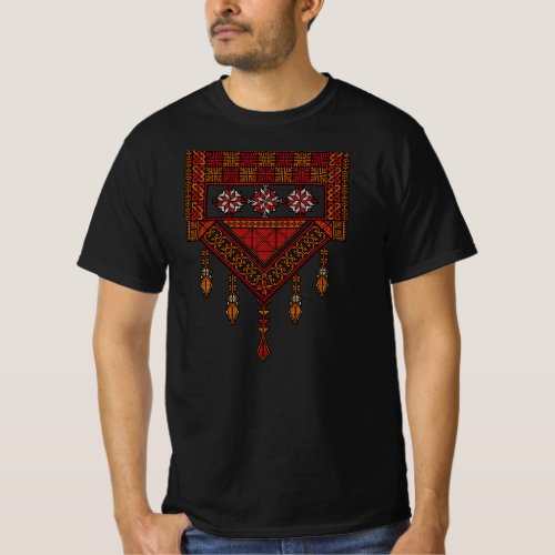 Palestinian Tatreez  Embroidery  Palestine art T_Shirt