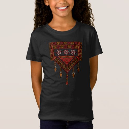 Palestinian Tatreez Embroidery  palestine Art  T_Shirt