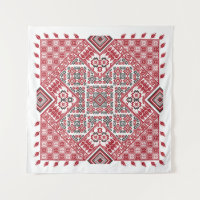 Palestinian tatreez embroidery pattern