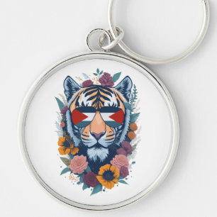 Palestinian tiger - Palestine FLAG Keychain