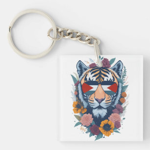 Palestinian tiger - Palestine FLAG Keychain