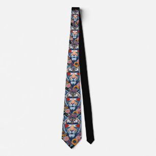 Palestinian tiger - Palestine FLAG Neck Tie