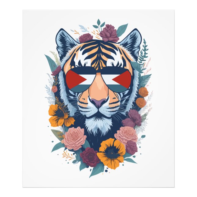 Palestinian tiger - Palestine FLAG  Photo Print (Front)