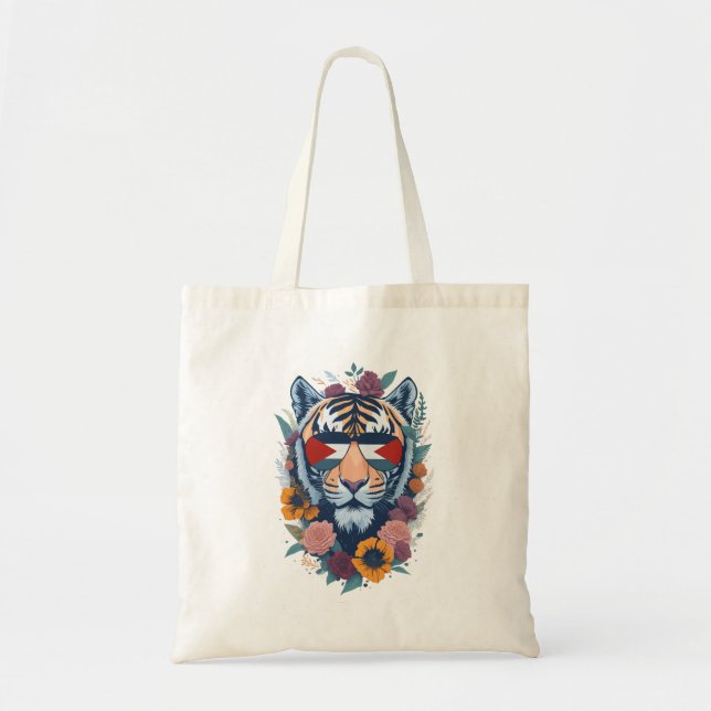 Palestinian tiger - Palestine FLAG  Tote Bag (Front)