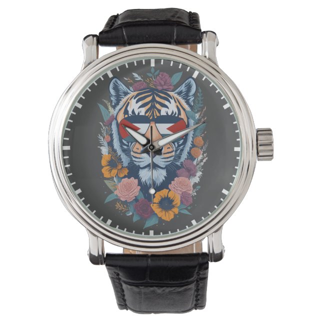 Palestinian tiger - Palestine FLAG  Watch (Front)