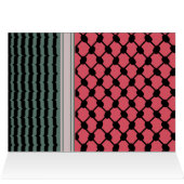 Palestinian watermelon Hatta Keffiyeh Kufiya Folk (Inside Horizontal (Top))