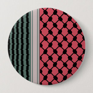 Palestinian watermelon Hatta Keffiyeh Kufiya Folk Button