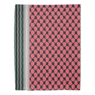 Palestinian watermelon Hatta Keffiyeh Kufiya Folk Duvet Cover
