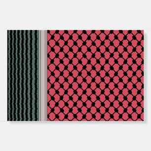 Palestinian watermelon Hatta Keffiyeh Kufiya Folk Foam Board