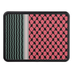 Palestinian watermelon Hatta Keffiyeh Kufiya Folk Hitch Cover