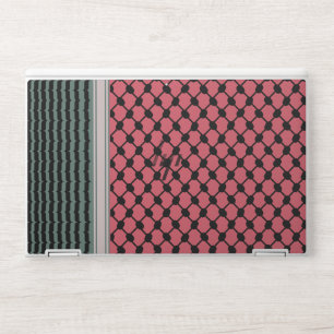 Palestinian watermelon Hatta Keffiyeh Kufiya Folk HP Laptop Skin