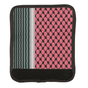 Palestinian watermelon Hatta Keffiyeh Kufiya Folk Luggage Handle Wrap