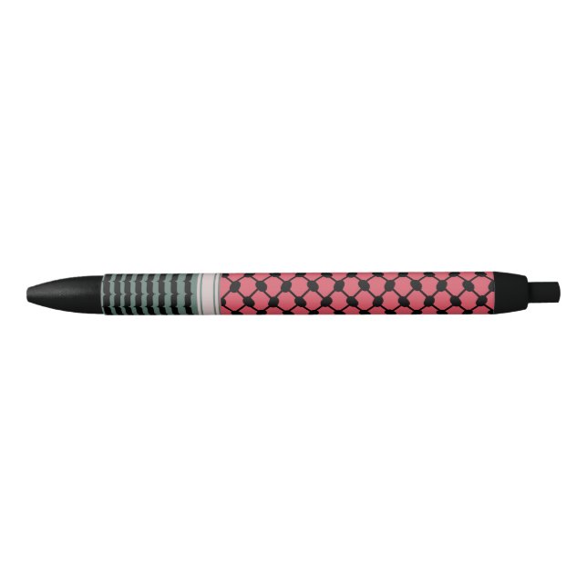 Palestinian watermelon Hatta Keffiyeh Kufiya Folk Pen (Front)
