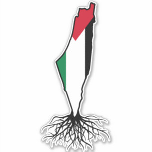 Palestinians roots sticker