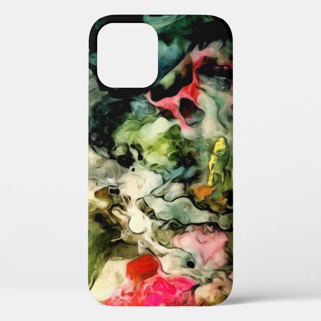 Palette Abstract Pattern Case-Mate iPhone Case (Back)