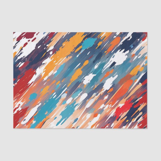 Palette Knife Texture Tissue Paper (Front)