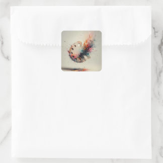 Palette of Creation  Square Sticker