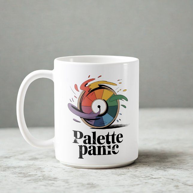 Palette Panic | Designer Life Joke   Coffee Mug (Creator Uploaded)