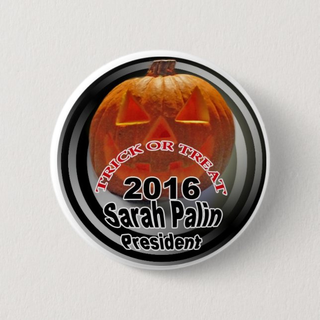 Palin2016Halloween Button (Front)