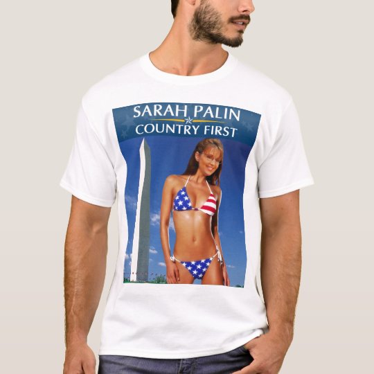 Palin 2012 - Country First T-Shirt