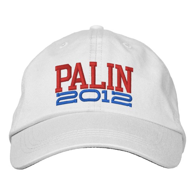 Palin 2012 embroidered baseball hat (Front)