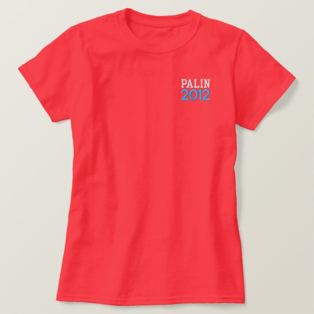 Palin, 2012 embroidered shirt (Design Front)