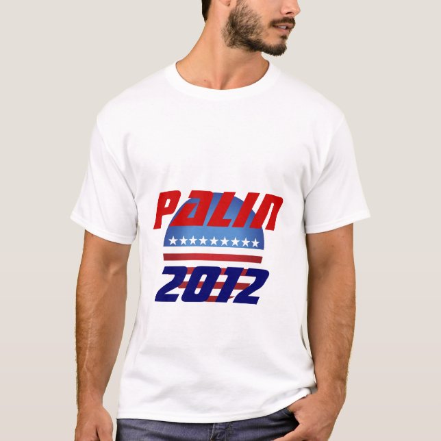 Palin 2012 Mens, Ladies T Shirt (Front)