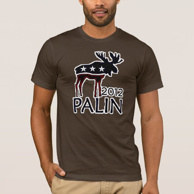 Palin 2012 Moose T-Shirt (Front)