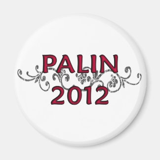 Palin 2012 Vine Round Magnet