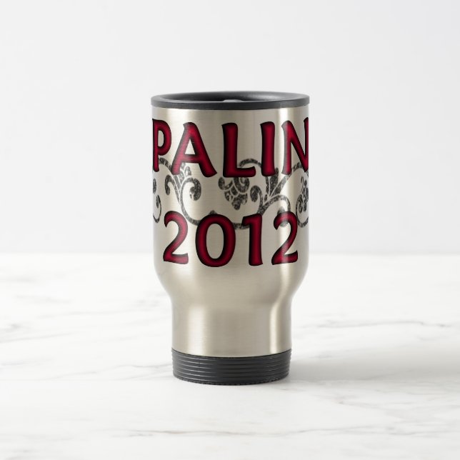 Palin 2012 Vine Travel Coffee Mug (Center)